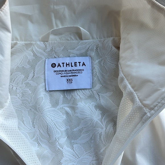 Athleta Sightseer Lace Jacket in Magnolia White (XXS) - EUC worn once! - Picture 6 of 14